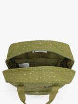 Rugzak 1 Compartiment Trixie Groen animals 94-vue-porte