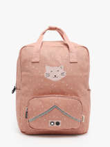 Rugzak 1 Compartiment Trixie Roze animals 94