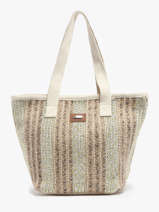 Handtas Comino Jute Les tropeziennes Beige comino TZ01
