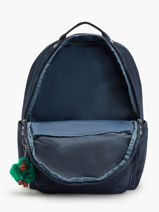 Rugzak 2 Compartimenten Met 15" Laptopvak Kipling Blauw back to school KI4275-vue-porte