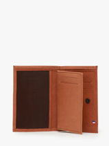 Compacte Portefeuille Oil Leder Etrier Bruin oil EOIL027-vue-porte