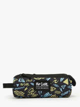 Pennenzak 2 Compartimenten Rip curl Zwart bts 12TMUT