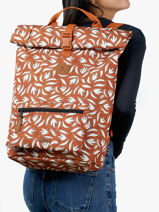 Rugzak Starter Cabaia Oranje starter 82824-vue-porte