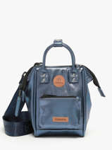 Cross Body Tas Nano Bag 1 Compartiment Cabaia Blauw adventurer NANOBAG