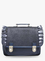 Rugzak 2 Compartimenten Caramel et cie Blauw boheme FI