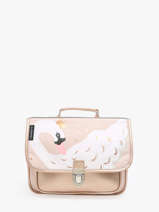 Boekentas 1 Compartiment Caramel et cie Roze boheme FI
