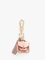 Sleutelhanger Breloque 1960 Leder Paul marius Bruin breloque BRELOQUE-vue-porte