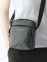 Cross Body Tas Calvin klein jeans Zwart must K511597-vue-porte