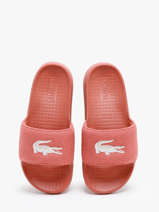 Slippers Lacoste Oranje women 7CFA0017