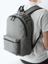 Rugzak 1 Compartiment Rip curl Grijs pro 13BMBA-vue-porte