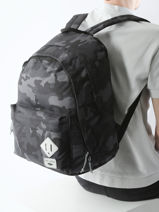 Rugzak 2 Compartimenten Rip curl Zwart camo 150MBA-vue-porte