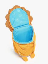 Mini Rugzak Affenzahn Oranje small friends 1007-vue-porte