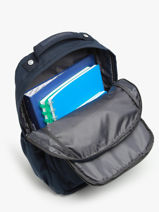 Rugzak 2 Compartimenten Jack piers Blauw jp boys B-vue-porte