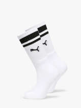 Set Van 2 Paar Sokken  Puma Wit socks 10000950