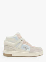 Sneakers Uit Leder Calvin klein jeans Veelkleurig women 14890GE