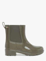 Regen Laarzen Tommy hilfiger Groen women 8213BDS