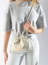 Cross Body Tas Muscari Woomen Beige muscari WMUS08-vue-porte