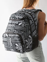 Rugzak 2 Compartimenten Roxy Zwart back to school RJBP4785-vue-porte