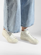 Sneakers Game L Hi Waxed Uit Leder Diadora Beige unisex 178300-vue-porte