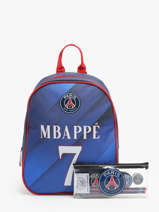 Rugzak Met Gratis Pennenzak Paris st germain Blauw psg 23EP212M