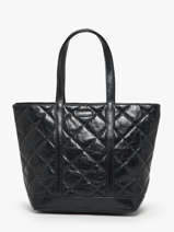 Handtas Cabas Cuir Leder Vanessa bruno Zwart cabas cuir 84V40378