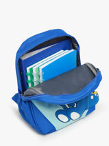 Mini Rugzak Miniprix Blauw animal 806-vue-porte