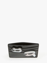 Kaarthouder Leder Karl lagerfeld Zwart k ikonic 2.0 245W3216-vue-porte