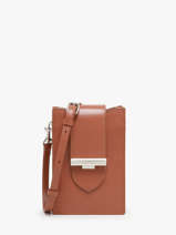 Cross Body Tas Paris Ily Leder Lancaster Beige paris ily 18