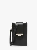 Cross Body Tas Paris Ily Leder Lancaster Zwart paris ily 18
