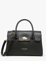Cross Body Tas Milano Cosmos Leder Lancaster Zwart milano cosmos 77
