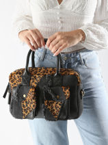 Cross Body Tas Chimere Paul marius Zwart chimere DANDSCHI-vue-porte