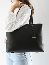 Schoudertas Must Gerecycleerd Polyester Calvin klein jeans Zwart must K612347-vue-porte