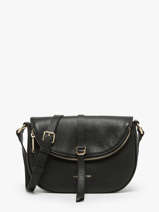 Cross Body Tas Dune Gaia Leder Lancaster Zwart dune gaia 102