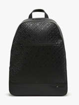 Business Rugzak Tommy hilfiger Zwart monogram AM12674