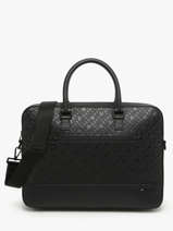 Documententas Tommy hilfiger Zwart monogram AM12675