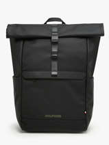Rugzak Tommy hilfiger Zwart th monotype AM12499