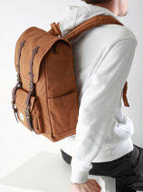 Rugzak 1 Compartiment Met 13" Laptopvak Herschel Bruin classics 11391-vue-porte