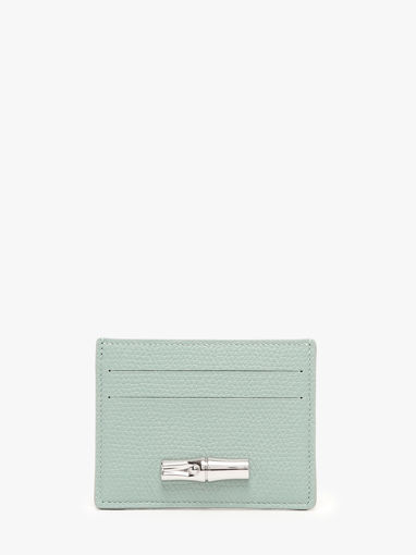 Longchamp Le roseau Kredietkaarthouder Groen
