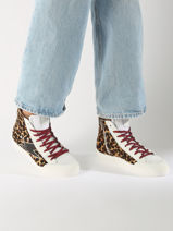 Sneakers Lorik Uit Leder Semerdjian Veelkleurig women LORIK332-vue-porte