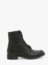 Enkellaarsjes Uit Leder Tamaris Zwart women 41