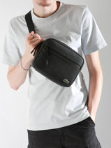 Cross Body Tas Lacoste Zwart lcst NH4046LV-vue-porte