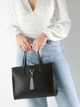Cross Body Tas Divina Valentino Zwart divina VBS1R414-vue-porte