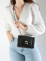 Cross Body Tas K Ikonic 2.0 Polyurethaan Karl lagerfeld Zwart k ikonic 2.0 245W3055-vue-porte