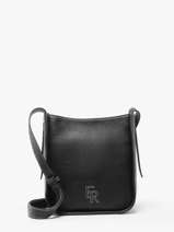 Cross Body Tas S Foudre Leder Etrier Zwart foudre EFOD087S
