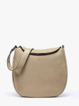 Schoudertas Manege Leder Etrier Beige manege EMAN077L