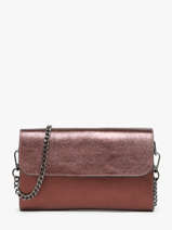 Cross Body Tas Nine Leder Milano Bruin nine NI23064N