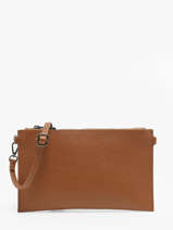 Cross Body Tas Caviar Leder Milano Bruin caviar CA240611