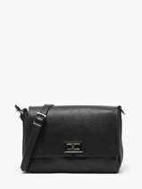 Cross Body Tas Caviar Leder Milano Zwart caviar CA24061