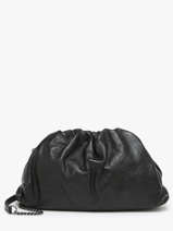 Cross Body Tas Nine Leder Milano Zwart nine NI23112