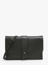 Cross Body Tas Caviar Leder Milano Zwart caviar CA240610